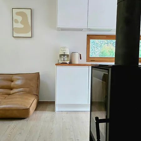 W Lesie Z Kominkiem I Ogrodem