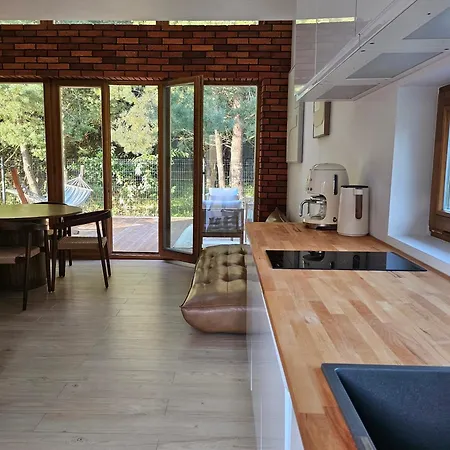 W Lesie Z Kominkiem I Ogrodem