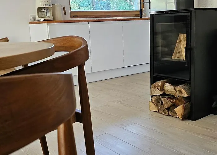 W Lesie Z Kominkiem I Ogrodem * Niedalino